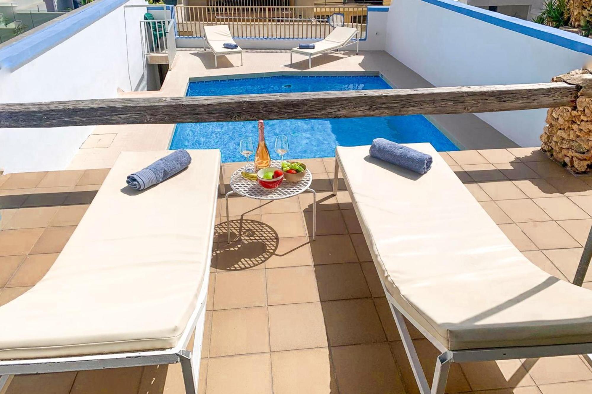 Pool & Sea Merill Apartments Mellieha Exterior photo